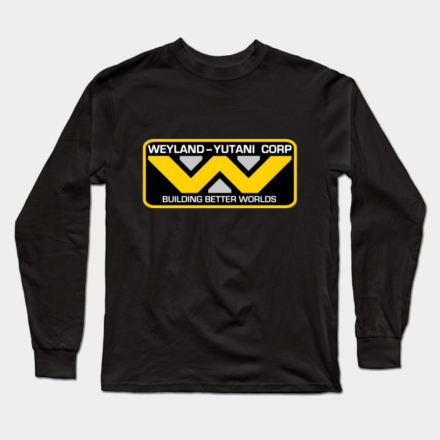 Weyland-Yutani Long Sleeve T-Shirt by Atomic Luau Pop Emporium